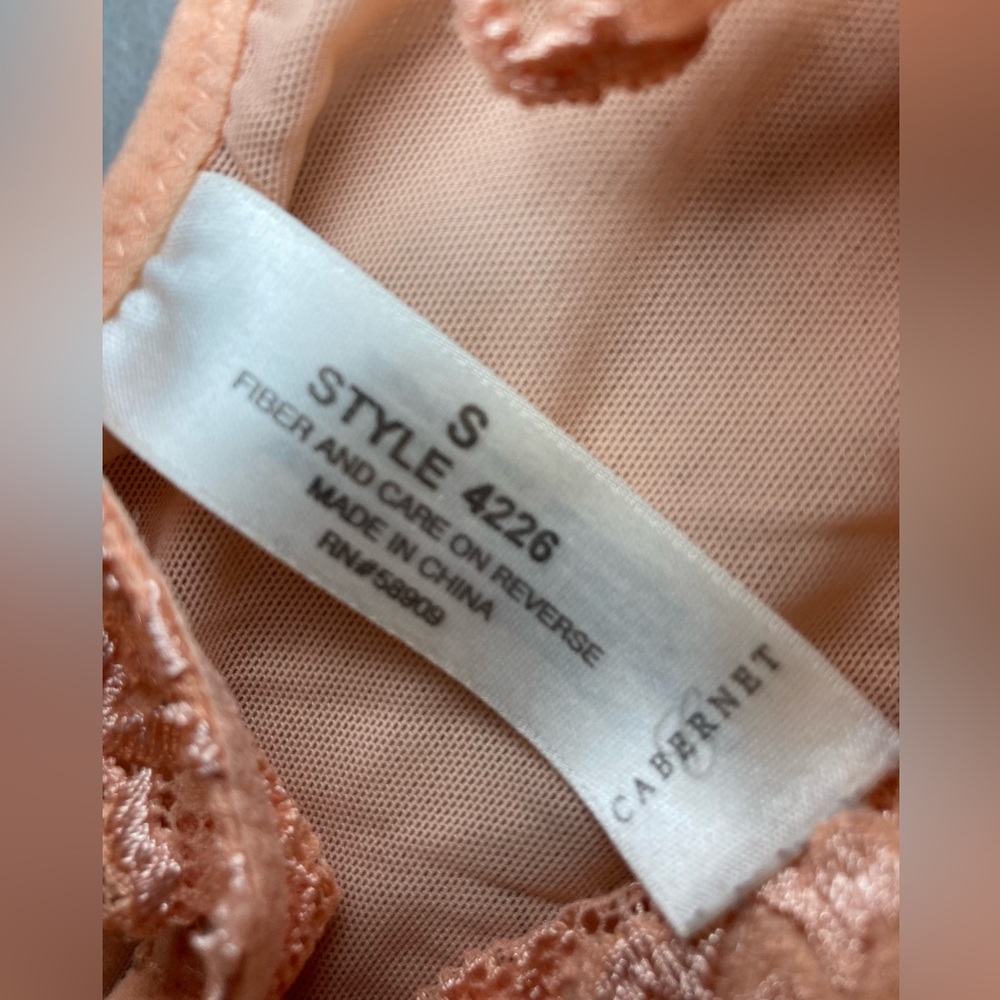 Lace Bra Collection - Peach and Ivory - Picture 11 of 14